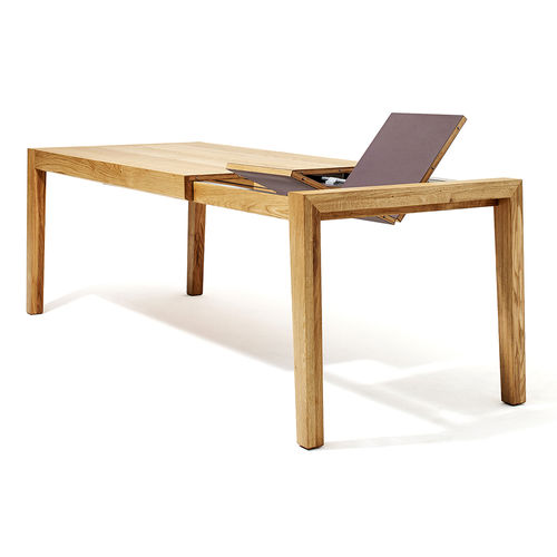 Design-Esstisch - MESA - sixay furniture - Eiche / Nussbaum / Esche