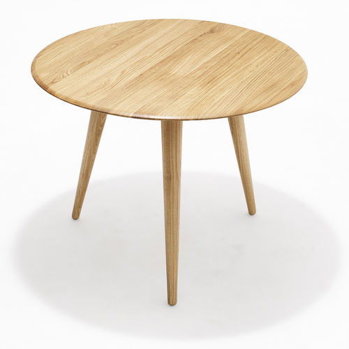 Design-Esstisch - FRIDA - sixay furniture - Eiche / Nussbaum / Massivholz