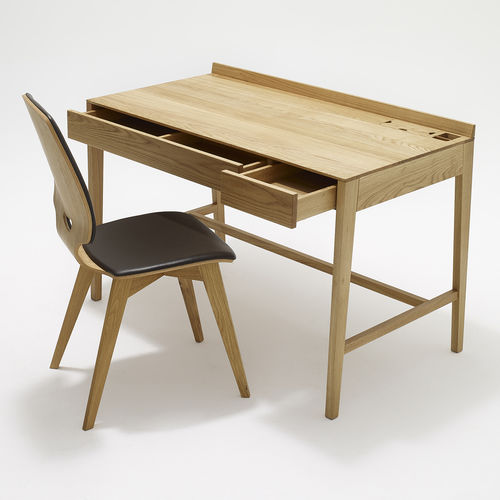 Bodenstehender Schreibtisch - THEO MEDIUM DESK - sixay furniture - modern / Eiche / Nussbaum