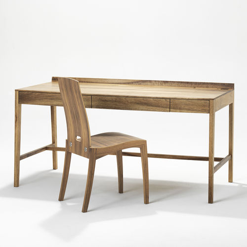 Bodenstehender Schreibtisch - THEO DESK PLUS - sixay furniture - modern / Eiche / Nussbaum