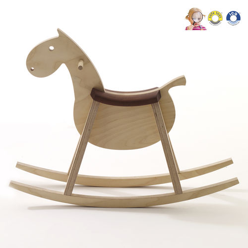 Holz-Schaukelpferd - MUSTANG / PARIPA - sixay furniture