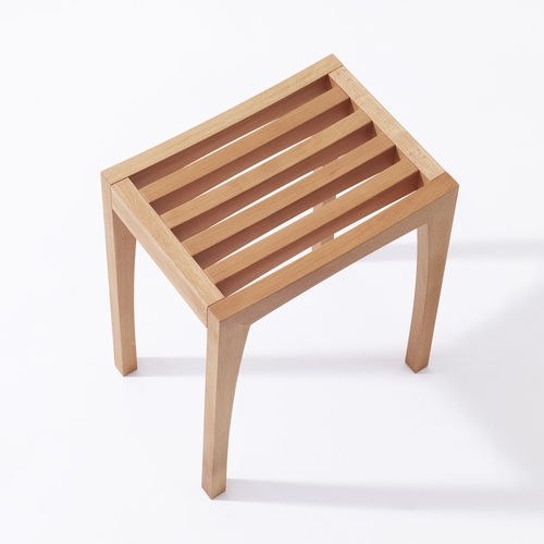 Hocker / originelles Design - ZEBRA - sixay furniture - Eiche / Massivholz / Buche