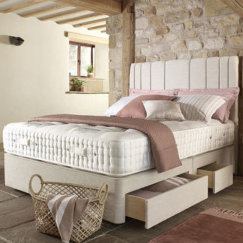 Doppelbett-Matratze - Hvar 16,000 - HARRISON SPINKS - Viskose / weiß / Baumwolle