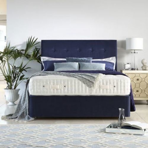 Doppelbett-Matratze - Foxglove 8,750 - HARRISON SPINKS - Taschenfederkern / Viskose / weiß
