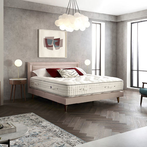 Doppelbett-Matratze - EQUOS 16 000 - HARRISON SPINKS - Federkern / weiß / Baumwolle