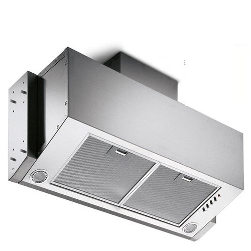 Wandabzugshaube - INTERNO PENSILE - STEEL TIME SRL - mit integrierter Beleuchtung