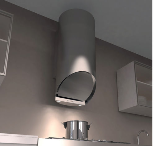Wandabzugshaube - CAPPA JUMBO PARETE INOX - STEEL TIME SRL - originelles Design