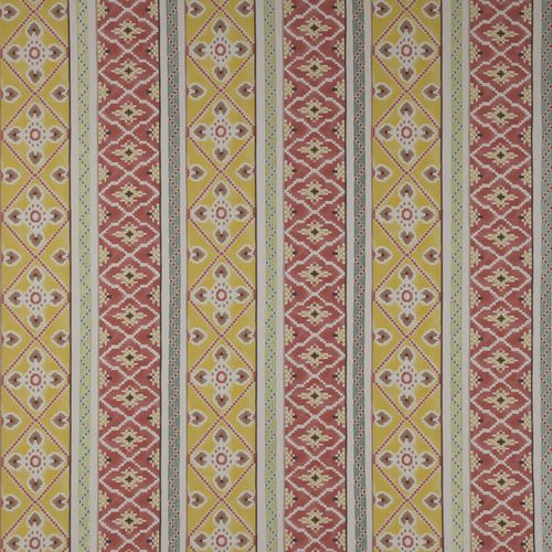 Vorhangstoff - CAPEL - Jane Churchill - Motiv / Polyester / Baumwolle