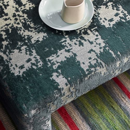 Möbelstoff - LANIUS  - Jane Churchill - Motiv / Polyester / Leinen
