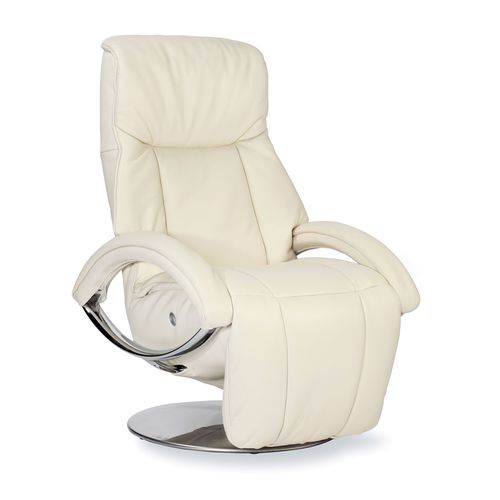 Moderner Relaxsessel - Athur - STRÄSSLE Switzerland AG - Leder / mit Fußstütze / schrägstellbar