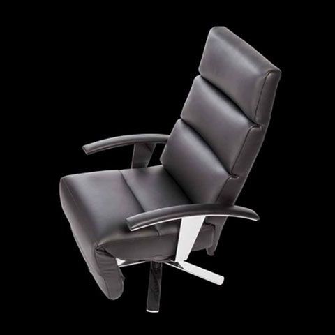 Moderner Relaxsessel - pearl - STRÄSSLE Switzerland AG - Leder / mit Fußstütze / schrägstellbar