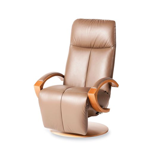 Moderner Relaxsessel - Herry - STRÄSSLE Switzerland AG - Leder / mit Fußstütze / schrägstellbar