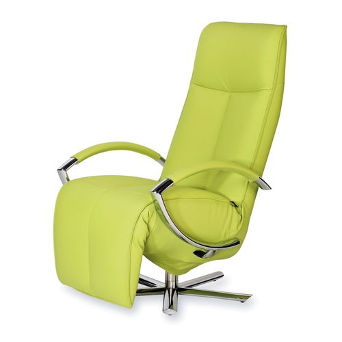 Moderner Relaxsessel - Carlo - STRÄSSLE Switzerland AG - Leder / mit Fußstütze / schrägstellbar