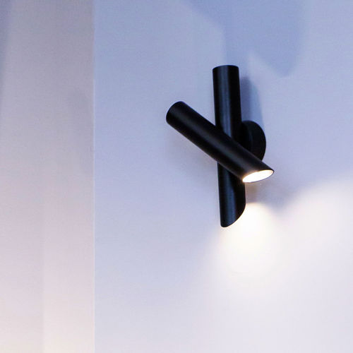 Moderne Wandleuchte - TUBES 2 - NEMO - für den Innenraum / extrudiertes Aluminium / Polycarbonat