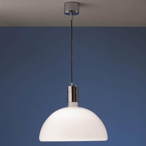 Hängelampe - AM4C - NEMO - Stahl / geblasenes Glas / modern
