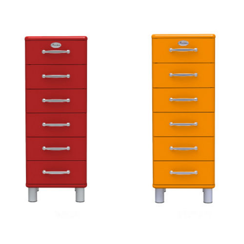 Moderner Chiffonnier - MALIBU : 5106 - Tenzo AB - lackiertes Holz / weiß / schwarz