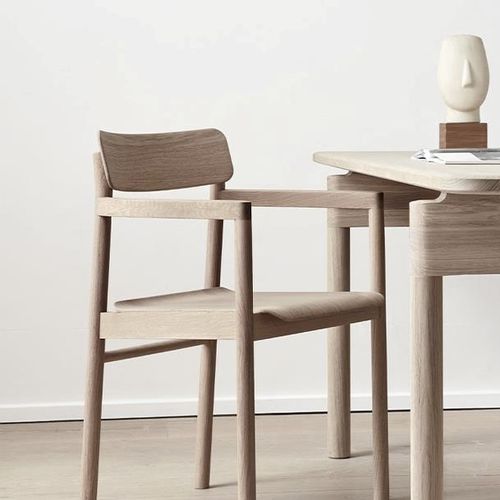 Moderner Konferenzstuhl - POST  - Fredericia Furniture - für den Innenraum / Stoff / Leder