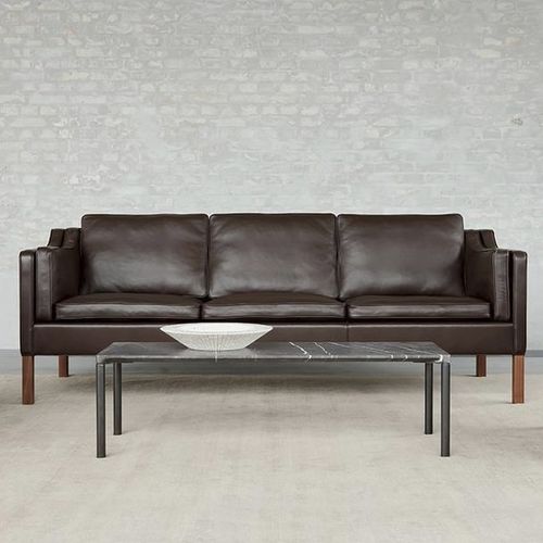 Sofa / skandinavisches Design - 2209 - Fredericia Furniture - Stoff / Leder / mit abnehmbarem Kissen
