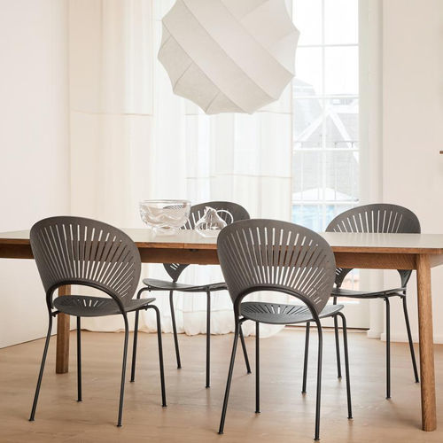 Moderner Stuhl - TRINIDAD - Fredericia Furniture - für den Innenraum / Stoff / Leder
