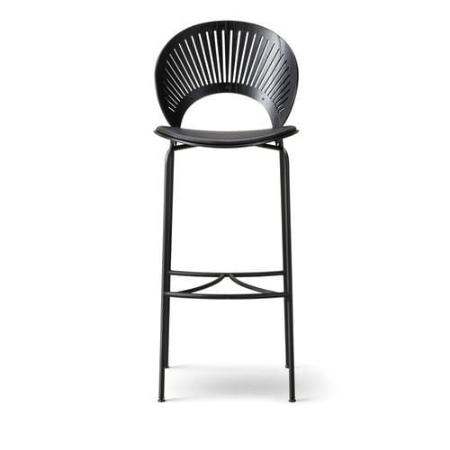 Barstuhl / skandinavisches Design - TRINIDAD - Fredericia Furniture - für den Innenraum / Stoff / Leder