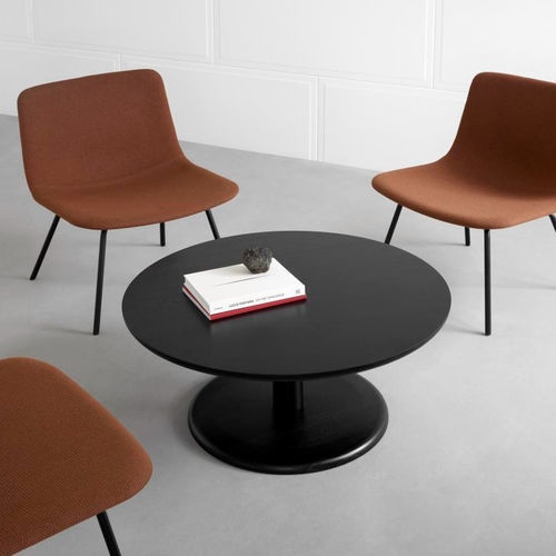 Moderner Couchtisch - PON  - Fredericia Furniture - Eiche / Massivholz / Gestell aus Eiche