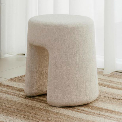 Modernes Sitzkissen - SEQUOIA - Fredericia Furniture - Wolle / Schaffell / rund