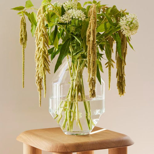 Moderne Vase - Hydro  - Fredericia Furniture - Glas / transparent