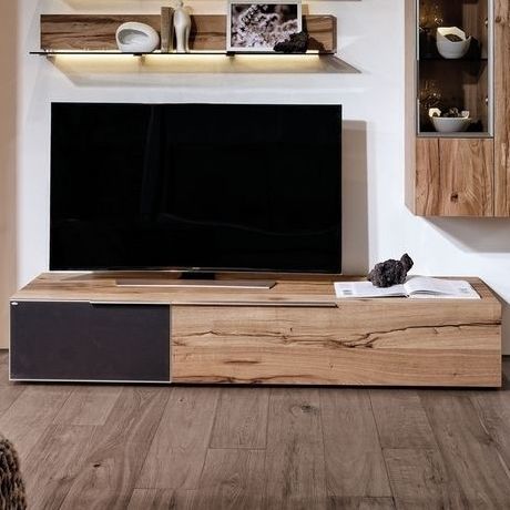 Modernes Fernsehmöbel - V-Alpin - Voglauer Möbelwerk Gschwandtner & Zwilling GmbH & Co. KG - lowboard / mit Schubladen / Eiche