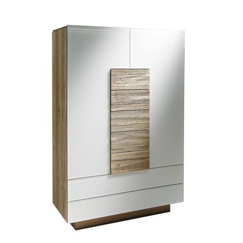 Hohes Sideboard - V-Montana  - Voglauer Möbelwerk Gschwandtner & Zwilling GmbH & Co. KG - modern / Eiche / Nussbaum