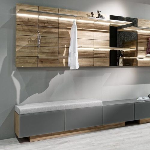 Moderne Garderobe für Eingangsbereich - V-Montana ND37 series - Voglauer Möbelwerk Gschwandtner & Zwilling GmbH & Co. KG