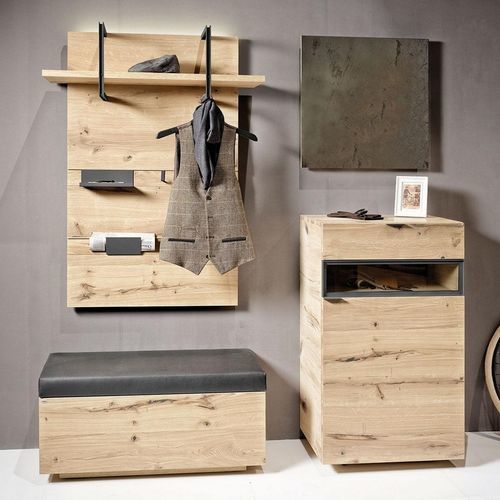 Moderne Garderobe für Eingangsbereich - V-Cube CD21 series - Voglauer Möbelwerk Gschwandtner & Zwilling GmbH & Co. KG