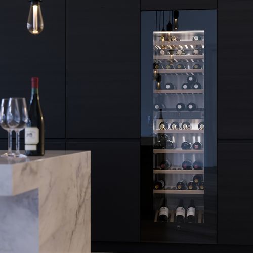 Multi-Temperatur-Weinkühlschrank - V6000 - V-ZUG AG - Einbau / Buche / Carbon
