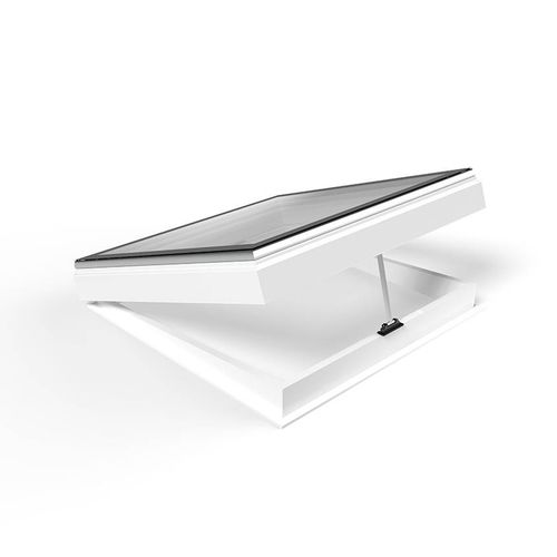 Oberlicht für Dach - IWINDOW2 FLEX ™ - SKYLUX - mit Aufsatzkranz / Glas
