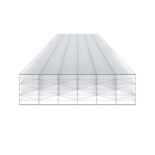 Stegplatten-Polycarbonatplatte - X11 EP - SKYLUX - Dach / lichtdurchlässig / isolierend