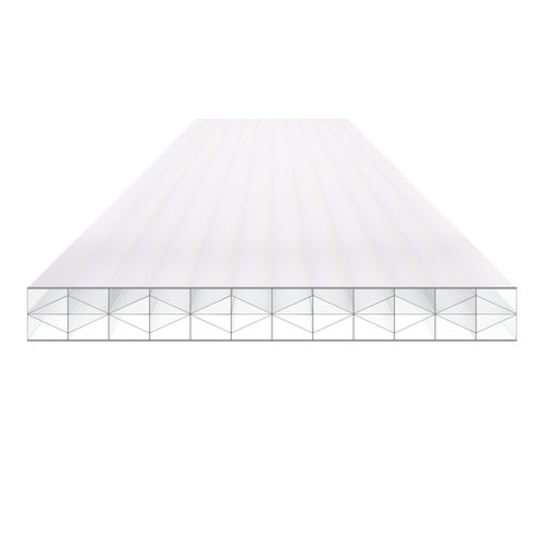 Stegplatten-Polycarbonatplatte - PRIMALITE - SKYLUX - Dach / lichtdurchlässig / isolierend