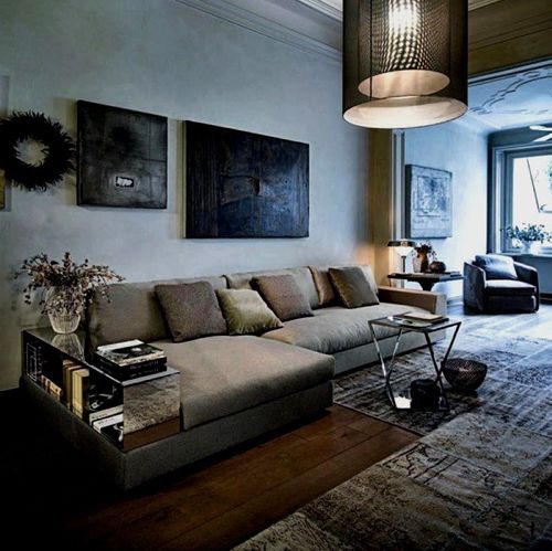 Modulsofa - PLAT - arketipo - modern / Baumwolle / mit Stauraum