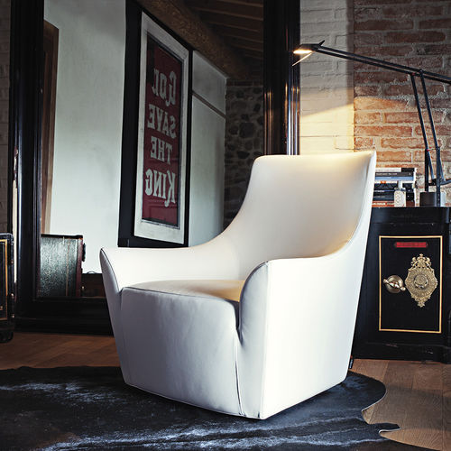 Moderner Sessel - MONTERREY - arketipo - Synthetikstoff / Kunstleder / Leder