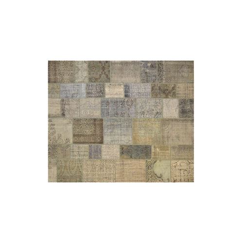 Moderner Teppich - JEDIZ - arketipo - Patchwork / Wolle / rechteckig