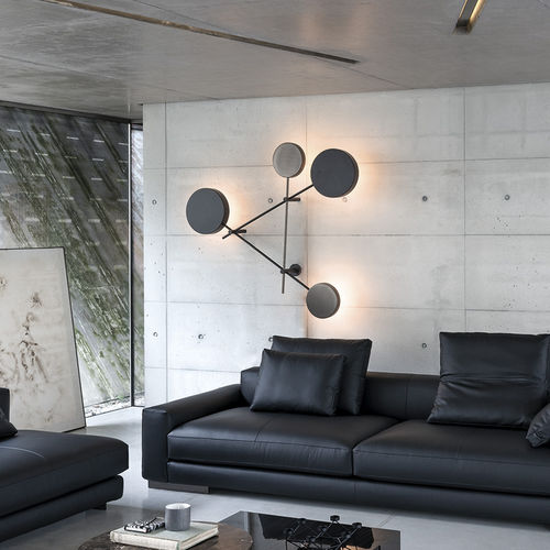 Wandleuchte / originelles Design - IRIDE - arketipo - für den Innenraum / Metall / für Privatgebrauch
