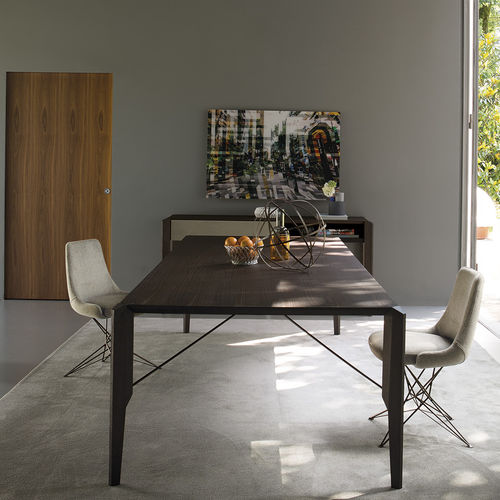 Moderner Esstisch - GLORIOUS - arketipo - Eiche / Nussbaum / Sucupira