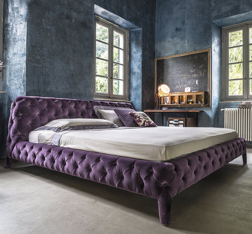 Doppelbett - WINDSOR DREAM - arketipo - klassisch / Polster / gepolstertes Kopfteil