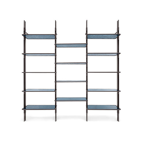 Modernes Regal - ROXANNE - arketipo - MDF / Metall / Glas