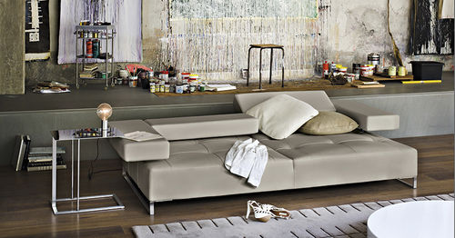 Modulsofa - LOFT - arketipo - modern / Stoff / Leder