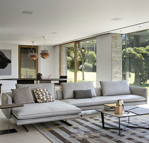 Modulsofa - MOSS - arketipo - modern / Stoff / mit Armlehnen