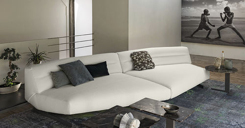 Modulsofa - NASH - arketipo - modern / Stoff / Leder