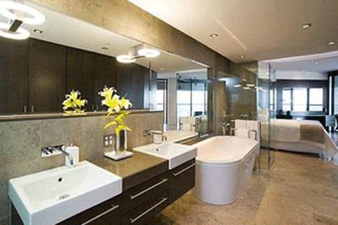 Dekorplatte für Wand - BATHROOM - Alubond Europe - für Feuchträume / Metall / Verbundwerkstoff