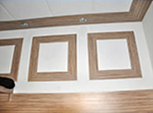 Dekorplatte für Wand - YACHT INTERIORS - Alubond Europe - isolierend / Verbundwerkstoff / glatt