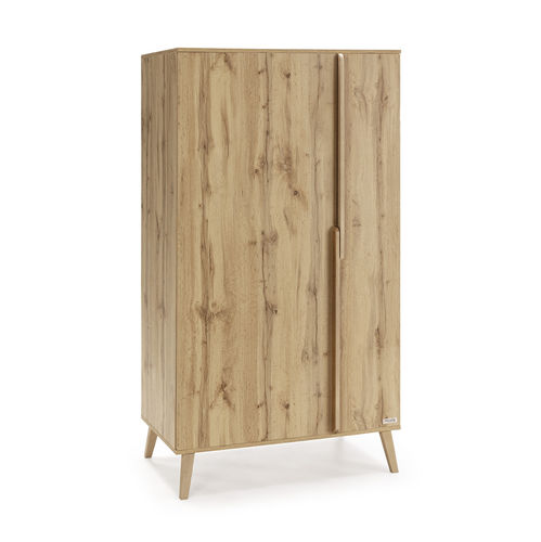 Moderner Kleiderschrank - MARTHA - micuna - Buche / melaminbeschichtet / mit Schwingtür