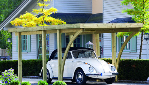 Holz-Carport - ante-Gruppe