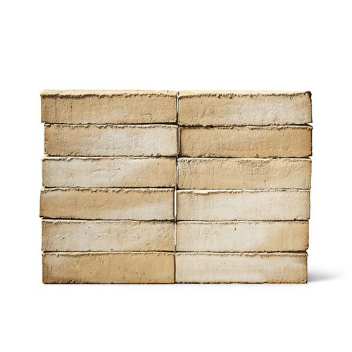 Massivziegel - 2.1.34 WHITE GOBI - Egernsunder Ziegel GmbH  - Relief / für Fassaden